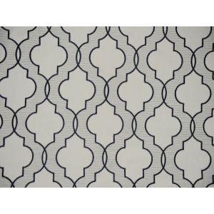 Indoor/Outdoor Iberial Embroidery - Navy