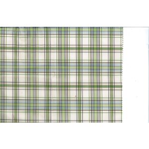 Artee Silk Cotton Check/Plaid My Fair Lady Blue Green55