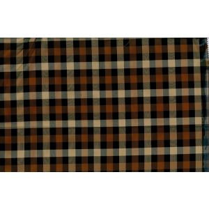 Artee Silk Dupioni Check/Plaid Delphi Topaz 