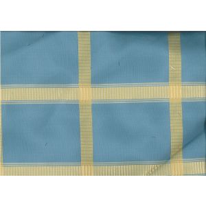 Artee Silk Taffeta Charles Rib Check Robin's Egg
