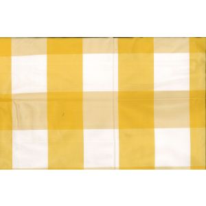 Artee Silk Taffeta Check 54 Lemon Yellow