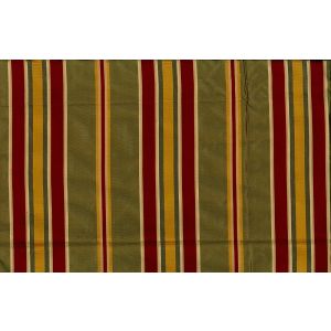 Artee Silk Taffeta Stripe 54 Cassidy Red Gold