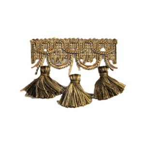 Braemore Tassel Trim staggered BRV3005-922 Zinc