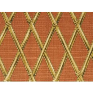 Tommy Bahama Indoor/Outdoor Bamboo Gate Cinnamon Home Decor Fabric