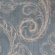 Mattituck Bluestone Embroidered Fabric by Swavelle Mill Creek