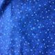 White Stars on Blue  100% Cotton  Fabric