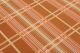 Silk Taffeta Plaid  Double Beam Kr Terracotta