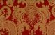 Artee Silk Taffeta Jacquard BZ6161-004 Damask Red Taupe 