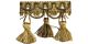 Braemore Tassel Trim staggered BRV3005-844 Saddle
