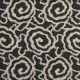 Duralee Peonia, Onyx 190203H-313 Multi Upholstery Drapery fabric